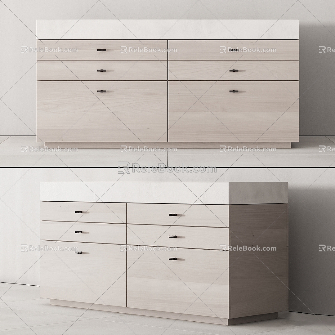 Decorative cabinet 3d model