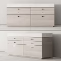 Simple Modern Chest of Drawers With Light Wood Finish And Sleek Design