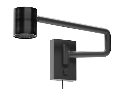 Modern wall lamp IKEA sconce loft plug 3d model