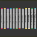 Stabilo Point 88 Markers With Multiple Colors Neatly Arranged For Color Selection