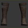 Comfortable Fashionable Brown Long Boots With Stylish Cut Out Design For Daily Casual Wear