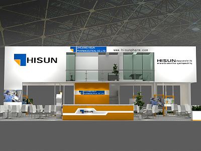 Modern Exhibition Medical Equipment Exhibition Booth Exhibition Hall Exhibition Temporary Exhibition Expo model