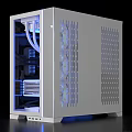 High Performance Gaming PC Case With Blue LED Fans RTX Graphics Card And ROG Motherboard