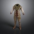 Clothing Clothing Fashion Daily Clothing Casualty suit Life Casualty Clothes Clothing 3d model