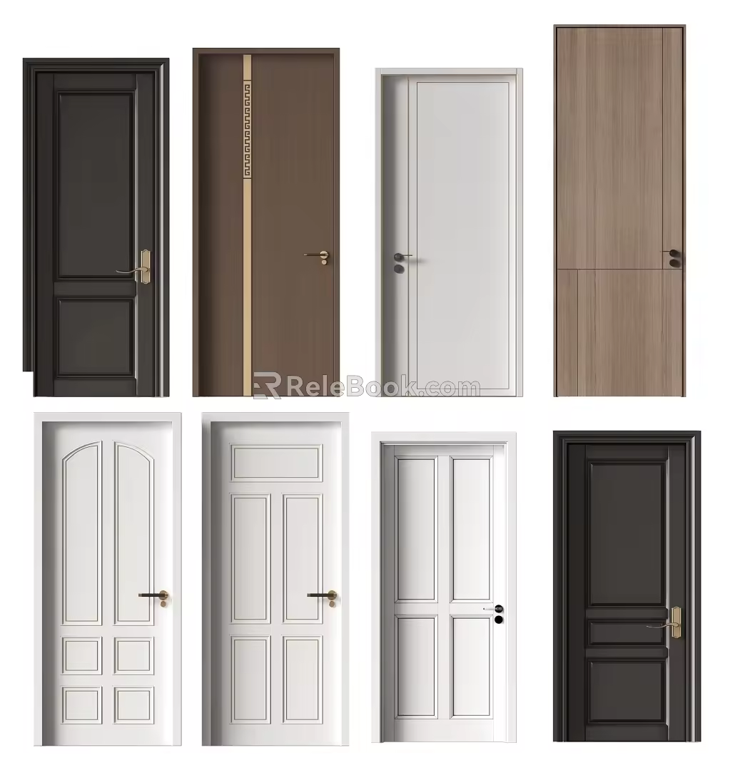 Single door combination 3d model