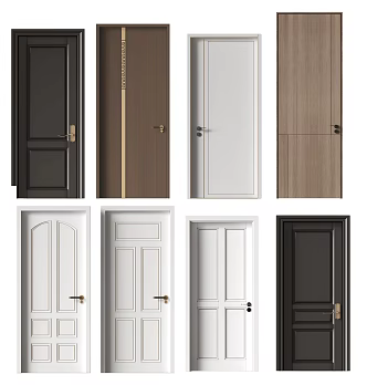 Single door combination 3d model