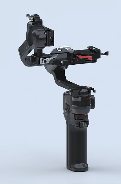 3 Axis Handheld Gimbal Stabilizer for Smartphone Video Shooting and Recording 3d model