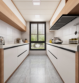 Modern Kitchen 3d model