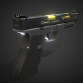 Pistol Gun Firearms 3d model