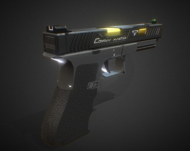 Pistol Gun Firearms 3d model