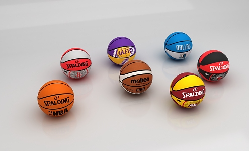 basketball NBA basketball 3d model