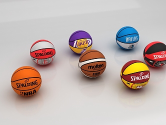 basketball NBA basketball 3d model