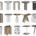 Modern combination of several sides and several corners 3d model