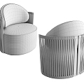 Fendi armchair 3d model