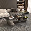 Modern coffee table 3d model