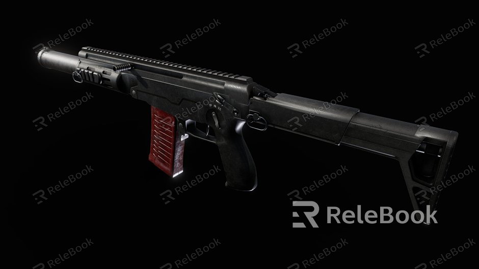 silencer submachine gun model