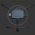 Microphone Amplifier Capacitor Microphone High-end Microphone Wheat Desktop Microphone Broadcasting Microphone 3d model