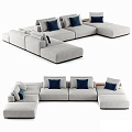 Poliform multi-person sofa 3d model