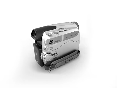 digital video camera video recorder camera 3d model
