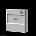 White Air Purifier Device For Home Use With Efficient Filtration System