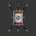 Sci-fi Items Sci-fi Components High-tech Components Sci-fi Equipment Sci-fi Scene Sci-fi Environment Game Scene 3d model