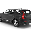 Stylish Black Volvo SUV Featuring Modern Design Sleek Exterior And Alloy Wheels