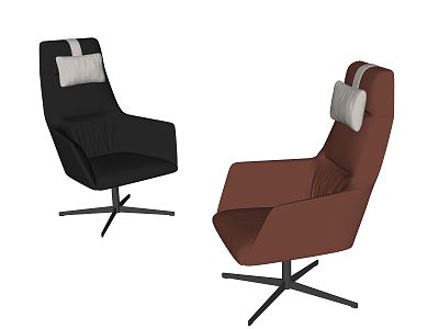 Modern office chair model