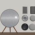 modern sound 3d model