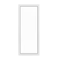 Energy Efficient White Aluminum Casement Window With Double Glazed Glass And Secure Lock