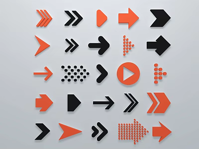 Modern Icon Table Symbol Arrow Symbol 3d model Modern Icon Table Symbol Arrow Symbol 3d model