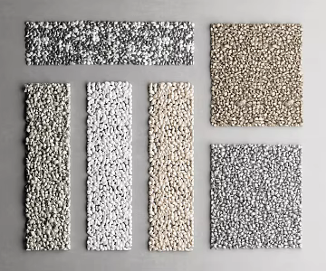 Modern pebbles 3d model