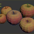 Shiny Red and Yellow Apples Arranged on Black Surface with Vibrant Hues