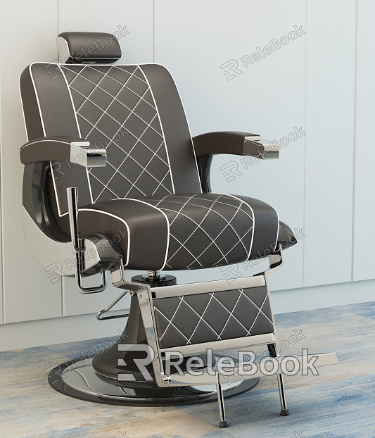 Modern Barber Chair model