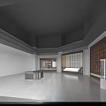 Display cabinet 3d model