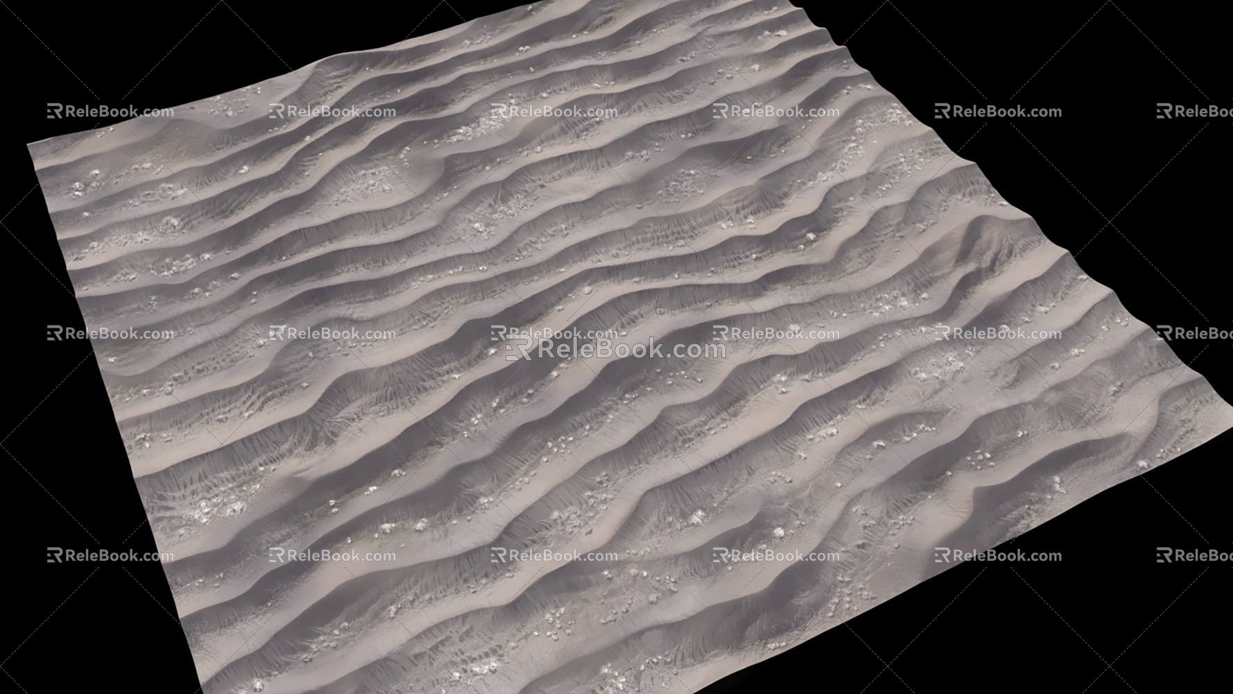 Dune Ground 3D Model 3d model