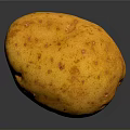 Ripe Orange Papaya with Red Spots on Surface Placed on Dark Background with Reflection