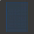 Stylish Square Rug With Grid Pattern And Blue Gray Gradient For Home Decor