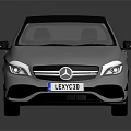Sleek White Sporty Hatchback With Black Roof Rear Spoiler And Stylish Rims