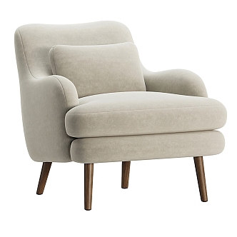 Single Sofa Sophie Armchair 3d model