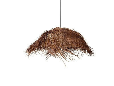 Southeast Asia chandelier outdoor hanging thatched chandelier model