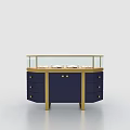 Elegant Modern Jewelry Display Cabinet With Glass Showcase Drawers And Cabinets