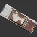 Old Rusted Vintage Classic Car With Weathered Exterior And Classic Design