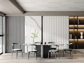 Modern Restaurant 3d model