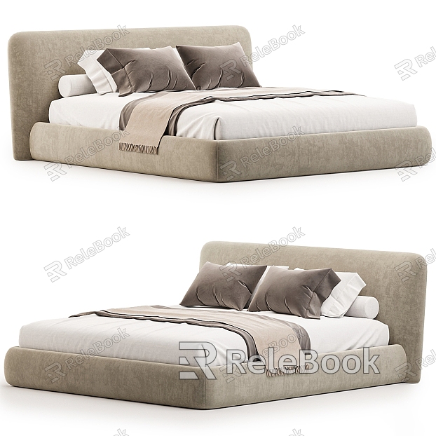 Modern Double Bed model