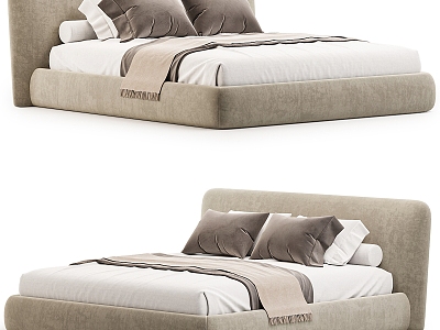 Modern Double Bed model