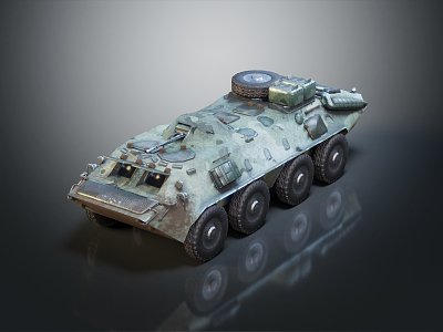 Modern Tank Light Tank Light Armor 3d model