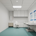 Modern Hospital Hospital Emergency 3d model