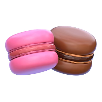 Modern Cake Food Cartoon Cake 3d model