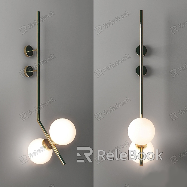 lamp lamp lamp wall lamp lighting lamp decorative lamp model