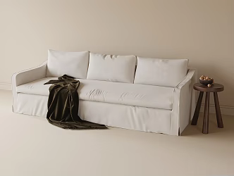 Three-seat sofa 3d model